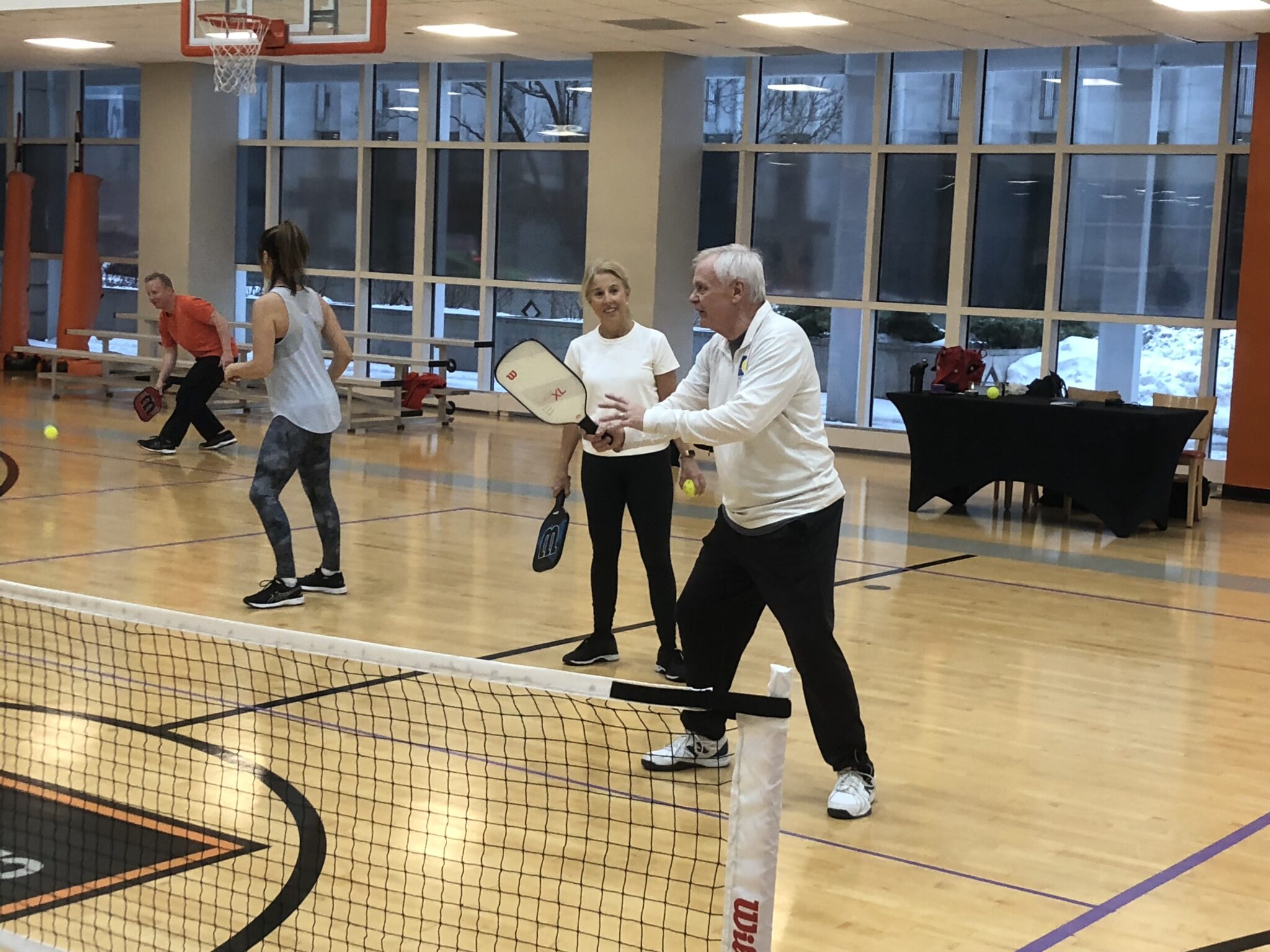 Pickleball in Downtown Chicago Lakeshore Sport & Fitness