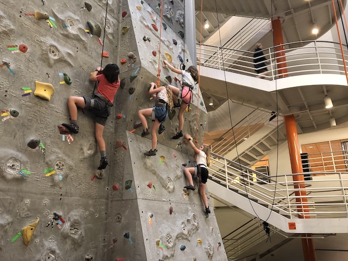 Illinois Center Chicago Rock Climbing Wall - Kids Rock Climbing