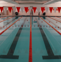 gym with indoor pool